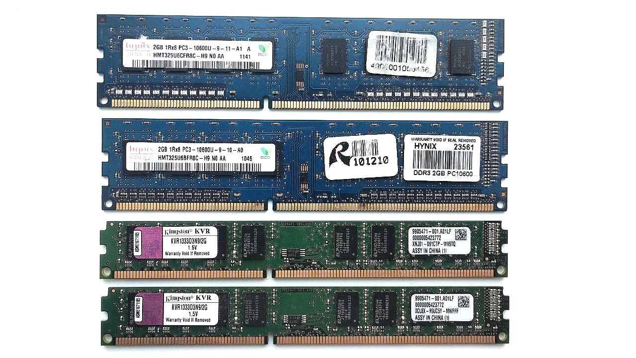 Оперативна пам'ять DDR3 2GB 1333MHz Kingston