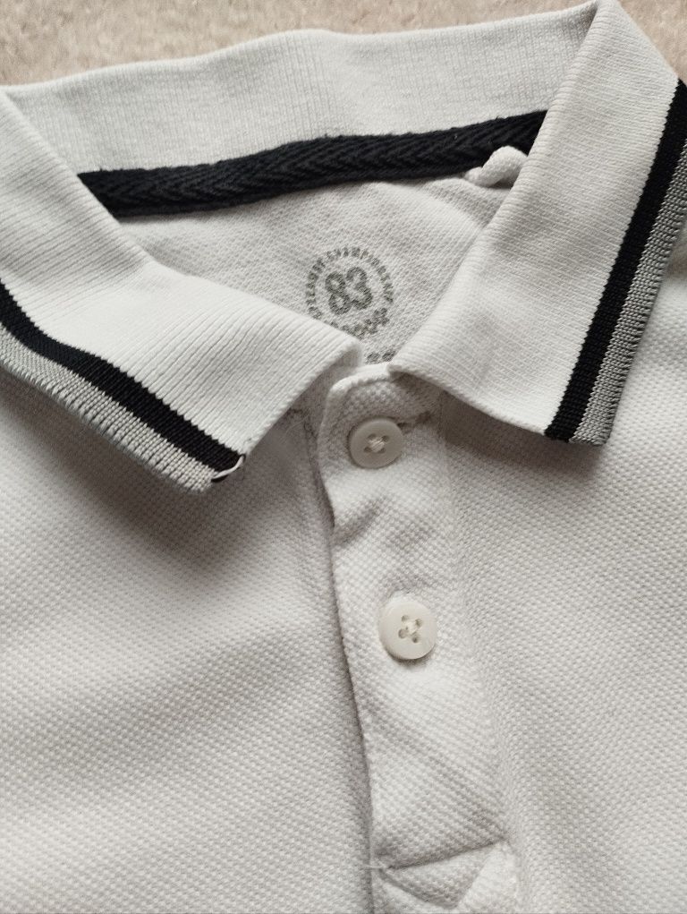 T-shirty chłopięce polo 98-104 cm 2 szt.