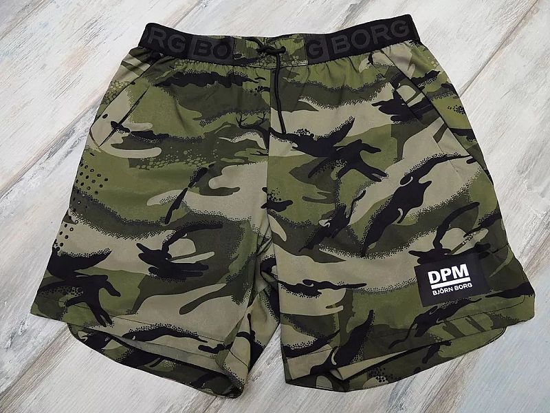 Bjorn Borg Woven Shorts Attis Camo Moro Treningowe