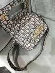Torbka monogram Dior cudo kopertówka klasyk złote nity litery