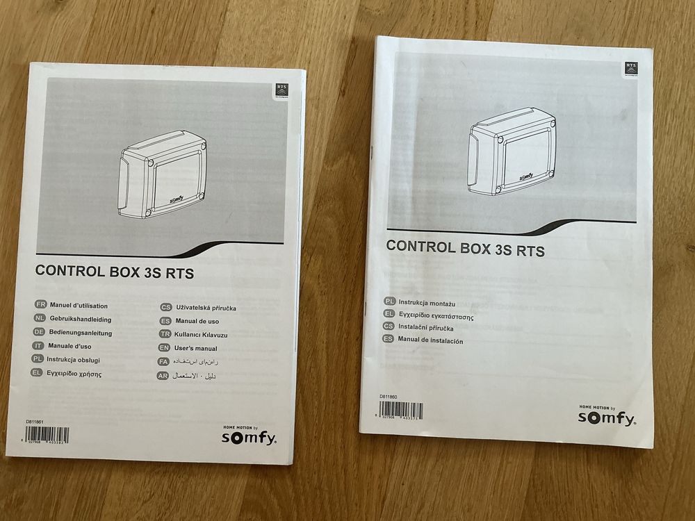 Somfy ixengo. Automatyka do bramy. Centralka sterująca.