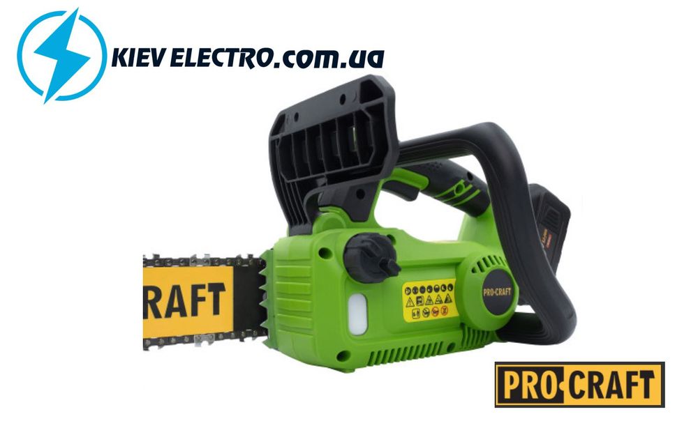 Аккумуляторная пила Procraft PKA42Li (Акум 4Ам МАХ+ЗУ+МАСЛО) ТОП ЦЕНА!
