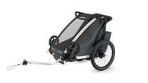 Przyczepka rowerowa THULE CHARIOT Cross single v2 2024 - dark slate