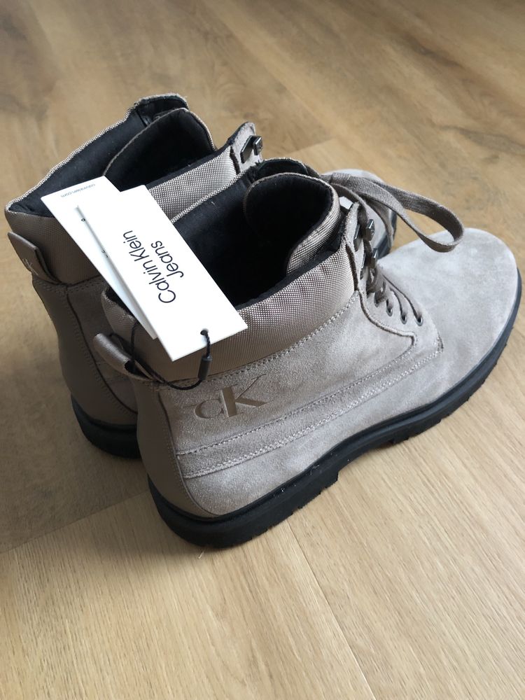 Buty trzewiki męskie Calvin Klein r. 46 Jeans Lug Mid Laceup Boot Hike