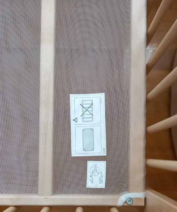 Дитяче ліжко IKEA Gulliver 60×120 см (Німеччина) + матрац і ковдра