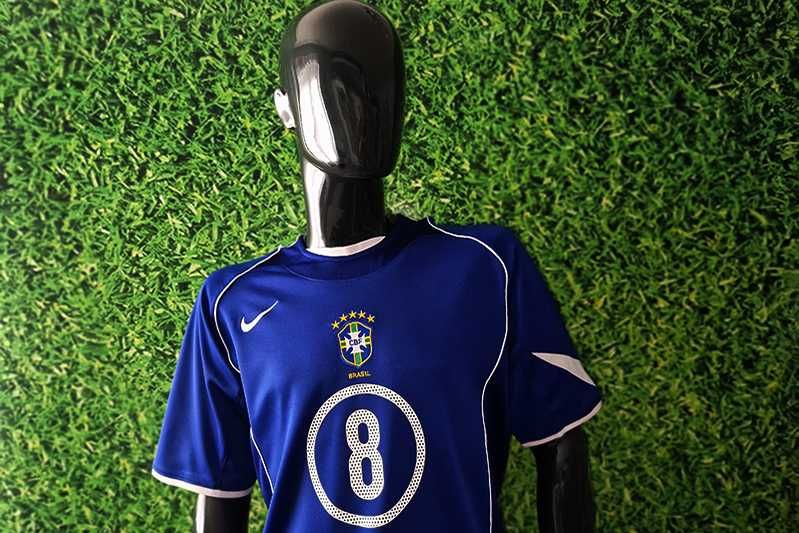 Koszulka reprezentacji Brazylii #8 KAKA away version 2004/06 rozmiar:M
