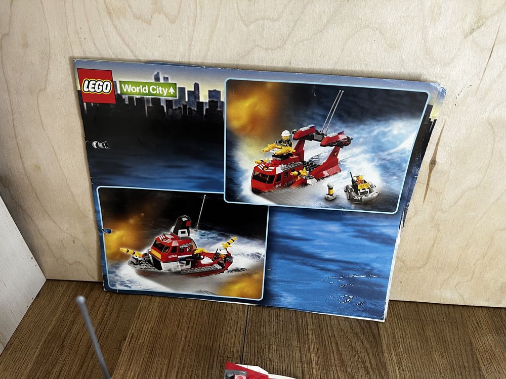 Kompletny zestaw lego 7046 straż pożarna
