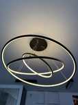 Lampa wisząca Orion Black b. ciepła Milagro