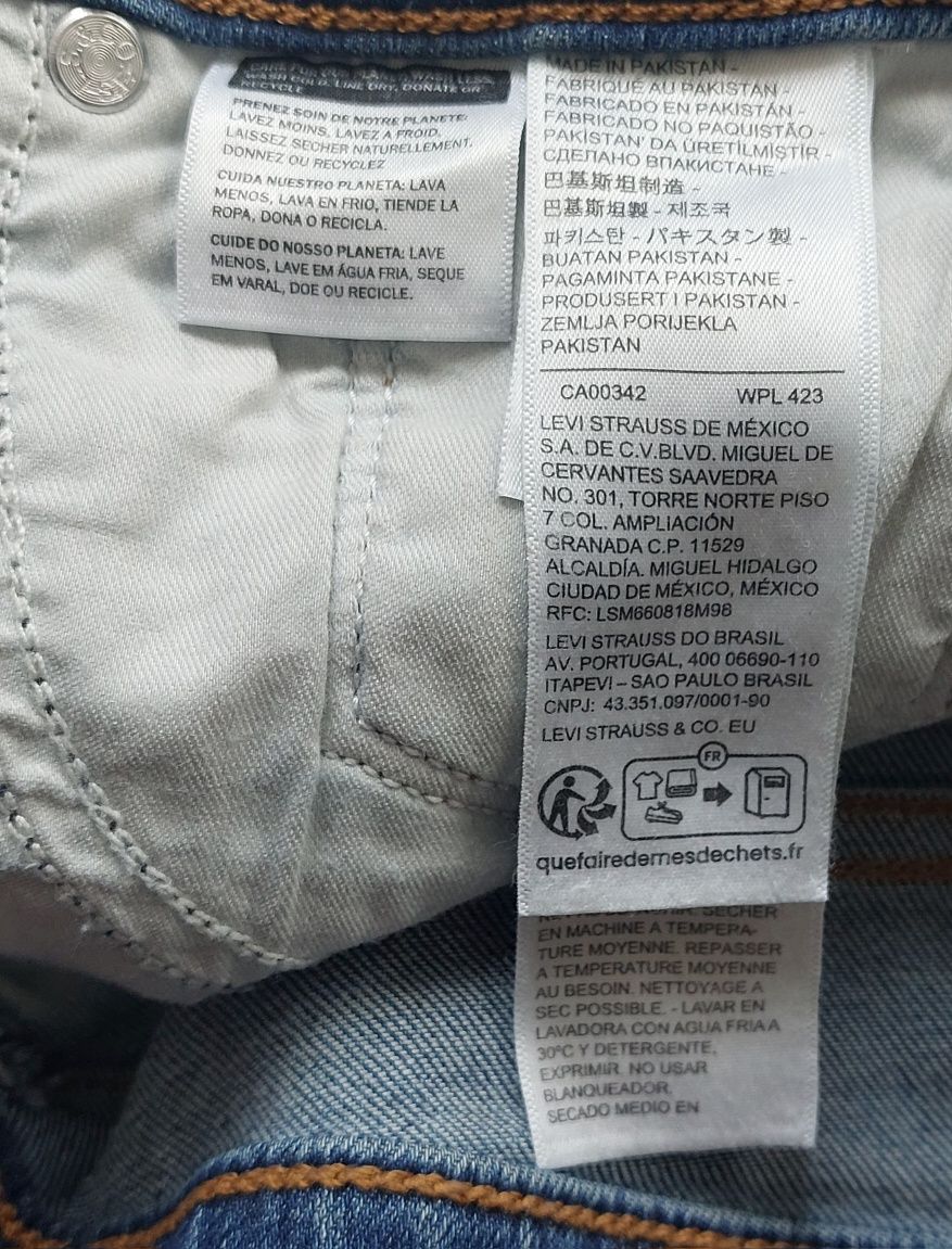 levi's 310 sharping super skinny jeans  29/28