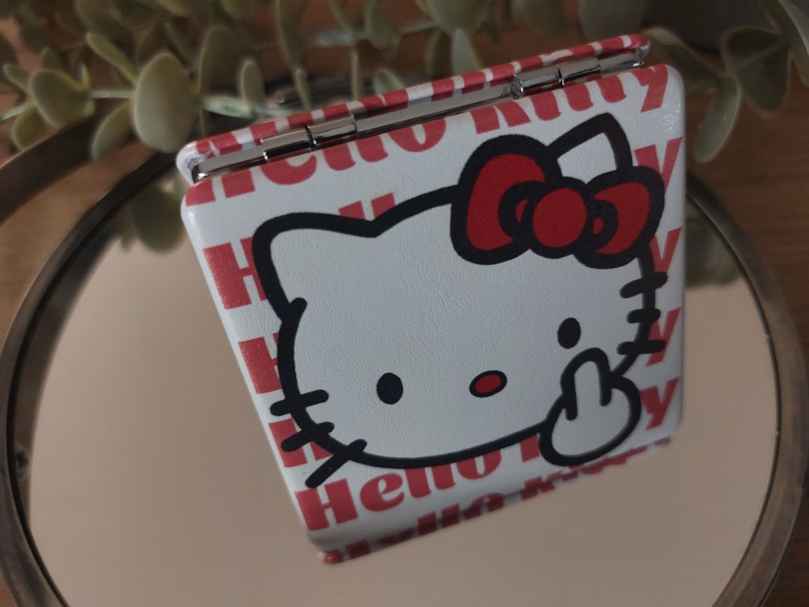 Nowe damskie lusterko Hello Kitty Sanrio szybka wysyłka idealny prezen