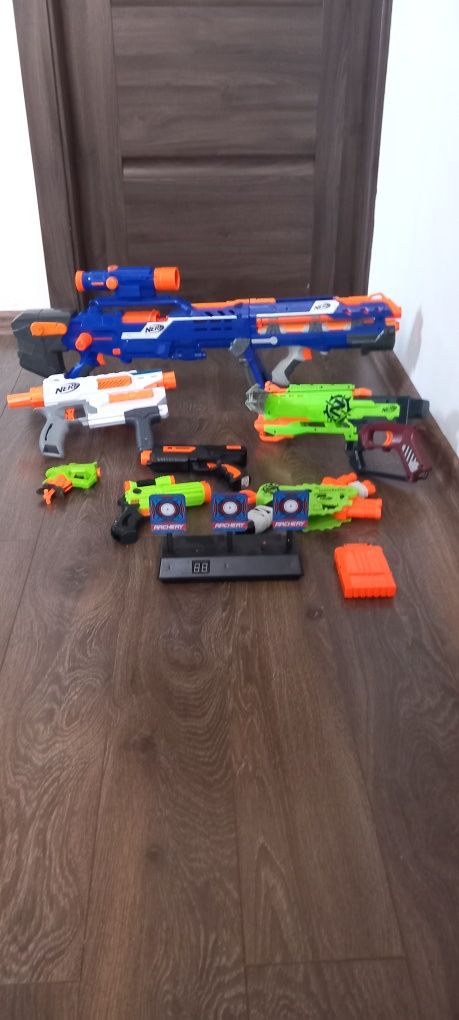 Pistolet Karabin Nerf - cena za całość 260