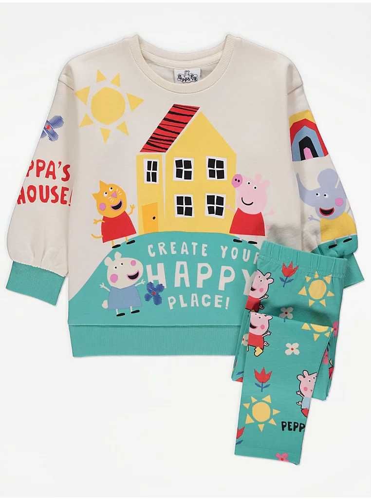 Peppa Pig bluza+ legginsy GEORGE 98/104cm OSTATNI !