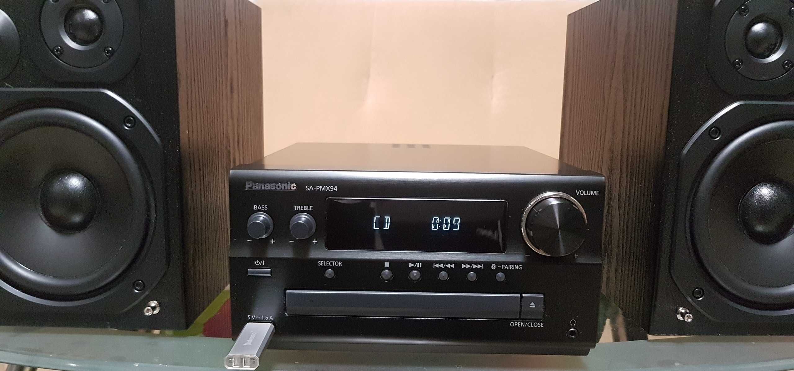 Музыкальный центр Panasonic SA-PMX94 /BT,FLAC,DAB/ made in Malaysia