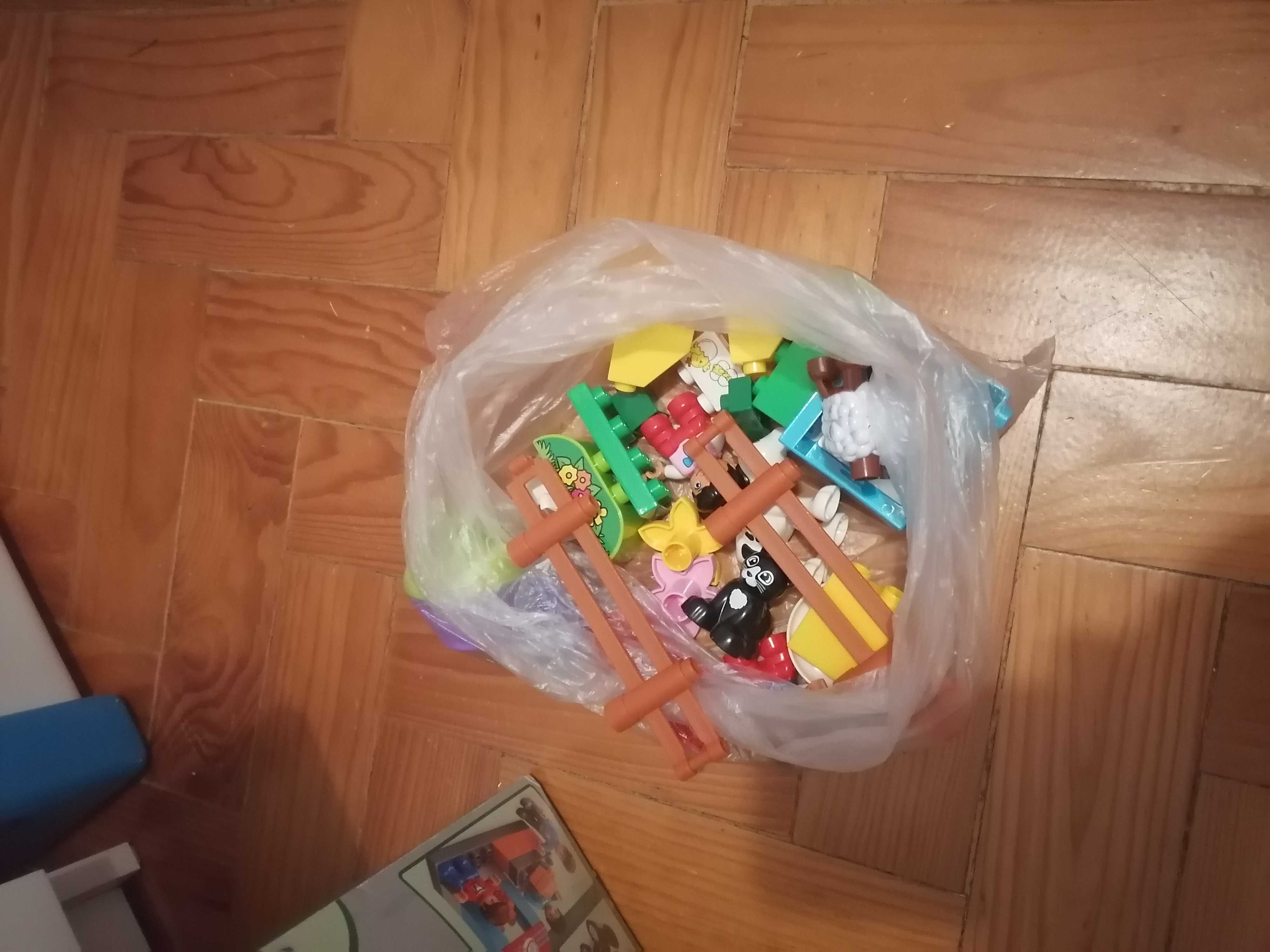 Conjunto Legos duplo com vários temas