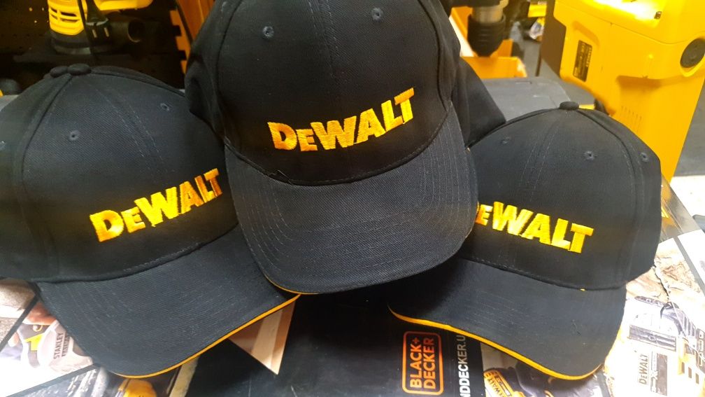 Кепка бейсболка хб робоча DEWALT чорна