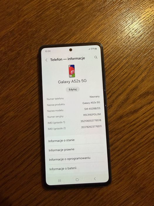 Samsung Galaxy A52s 5g 128gb