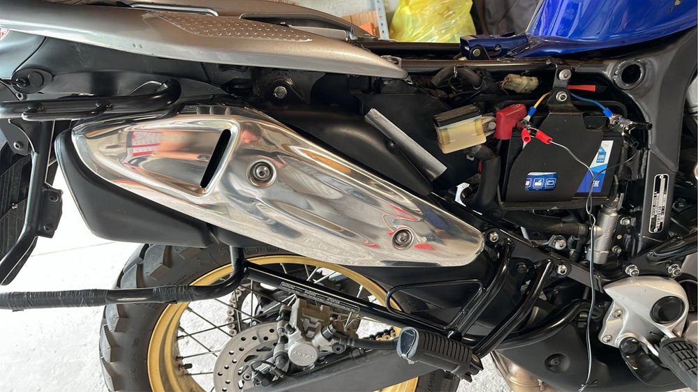 Wydech Honda Transalp 700 Oryginał kompletny