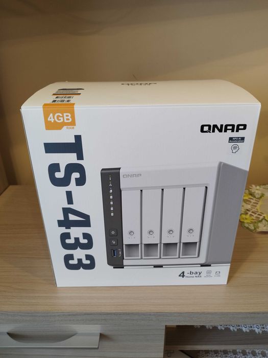 Dysk Sieciowy QNAP TS-433 4xHDD/SSD