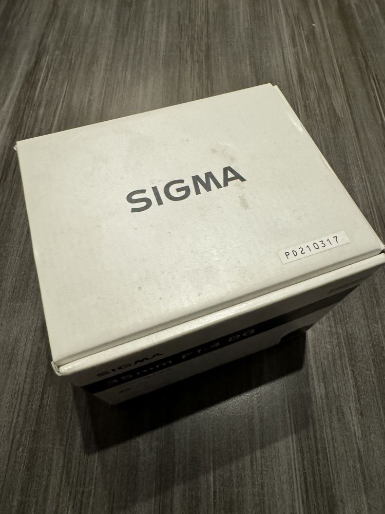 Sigma 35mm f 1.4 canon