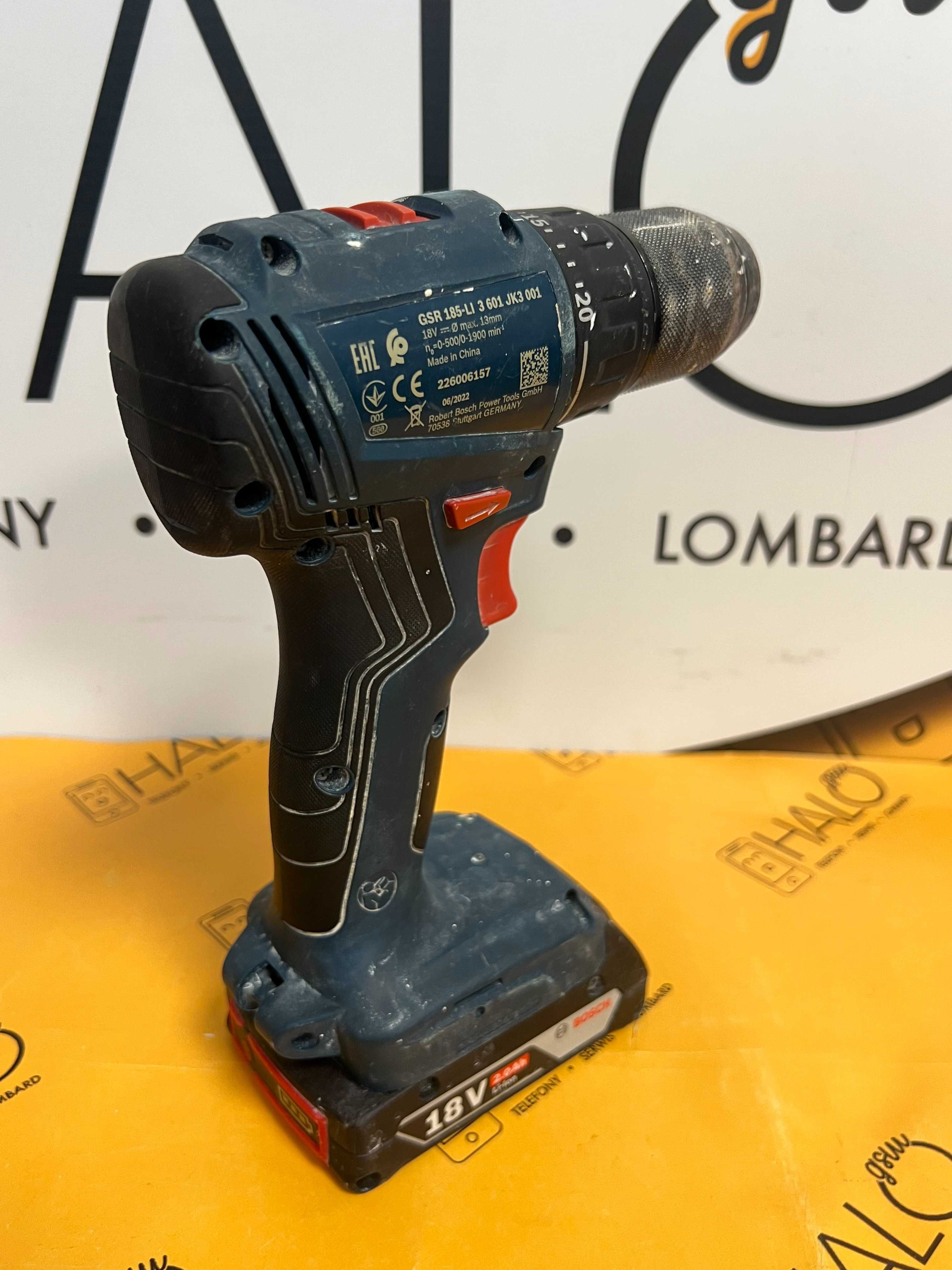 Wiertarko-wkrętarka Bosch GSR 185-LI od Lombard HaloGSM
