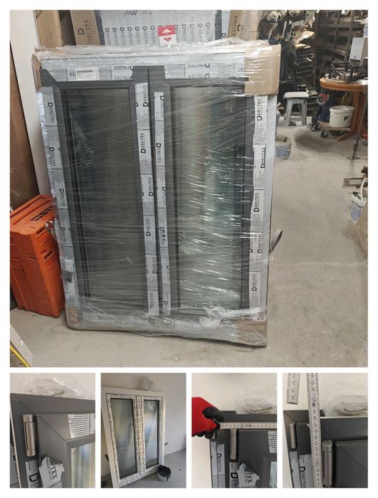 Sprzedam okna używane i nie używane. Pojedyncze sztuki