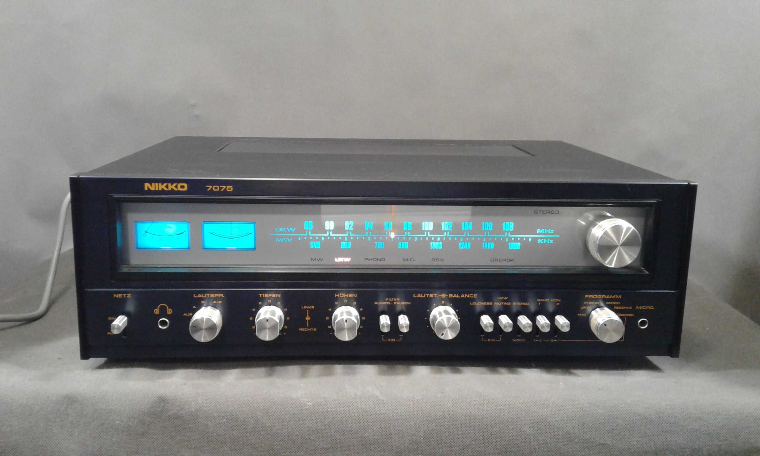 NIKKO 7075,amplituner stereo vintage