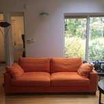 Sofa kanapa hiszpańska pomarańczowa OBERON