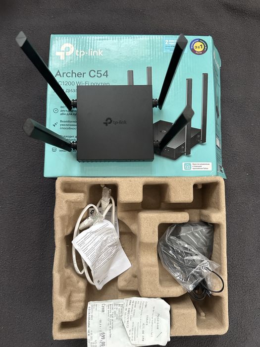 Маршрутизатор, Wi-Fi роутер TP-LINK Archer C54