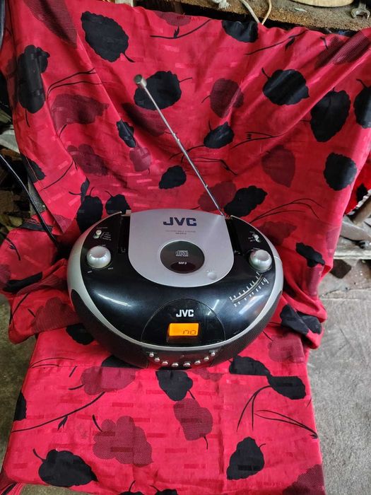 SPRAWNE Boombox Radio CD JVC RD-EZ15 MP3 radioodtwarzacz Stereo