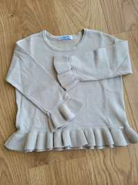 Beżowy cienki sweterek Mayoral r. 110