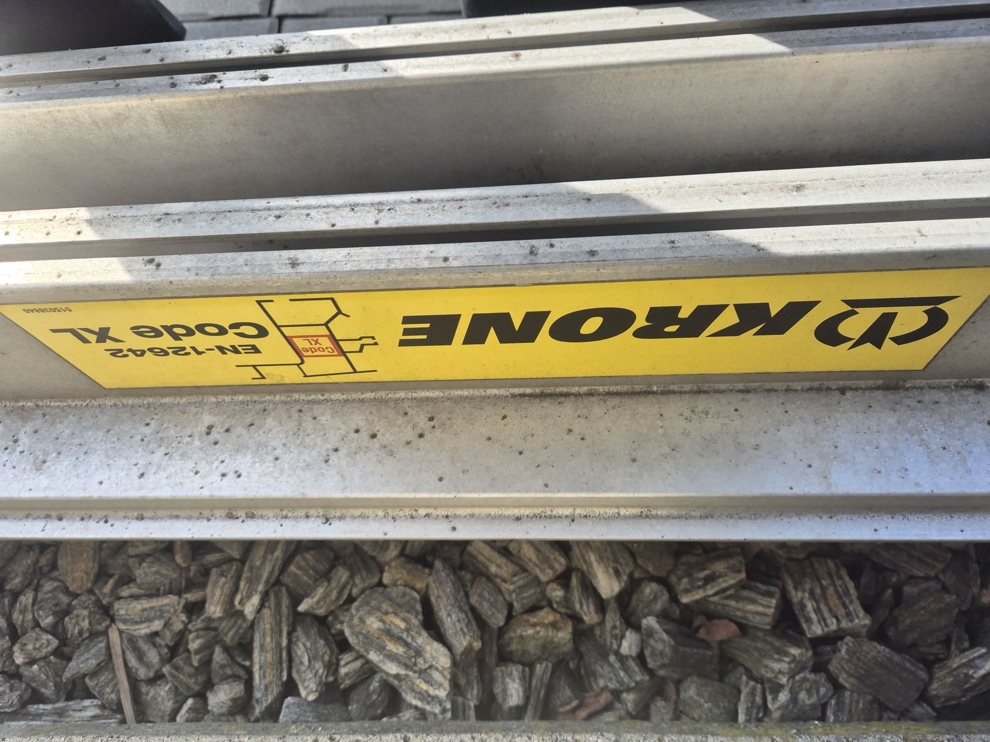 Krone Szyna prowadnica dachu Autocar lewa + prawa