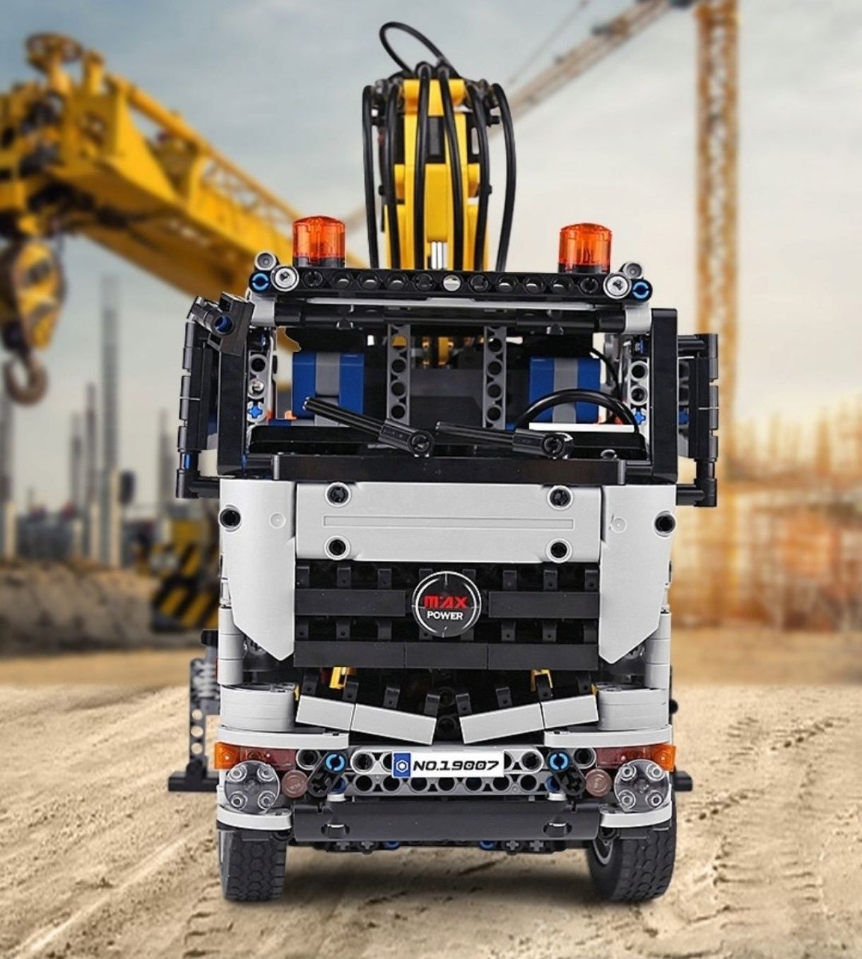 Klocki technic Mould King Mercedes Arocs zdalnie sterowany + pudełko