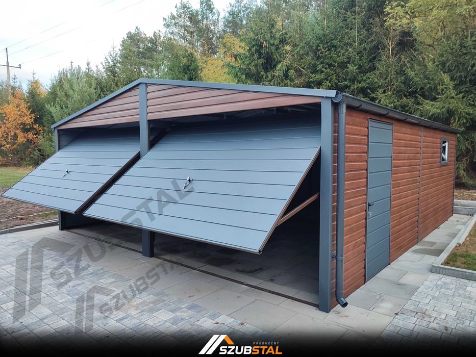 Garaż blaszany 6x5 6x5,80 6x6 PRODUCENT seria Premium Line
