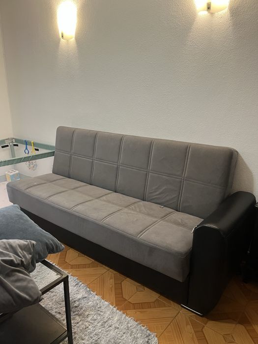 Sofas cama cinzento