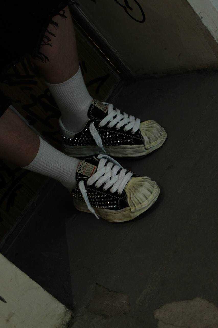 Кеди MMY STUDDED Maison Mihara Yasuhiro с шипами кросівки кроссовки
