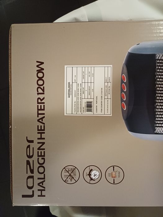 Aquecedor Lozer 1200Watts, Semi-Novo