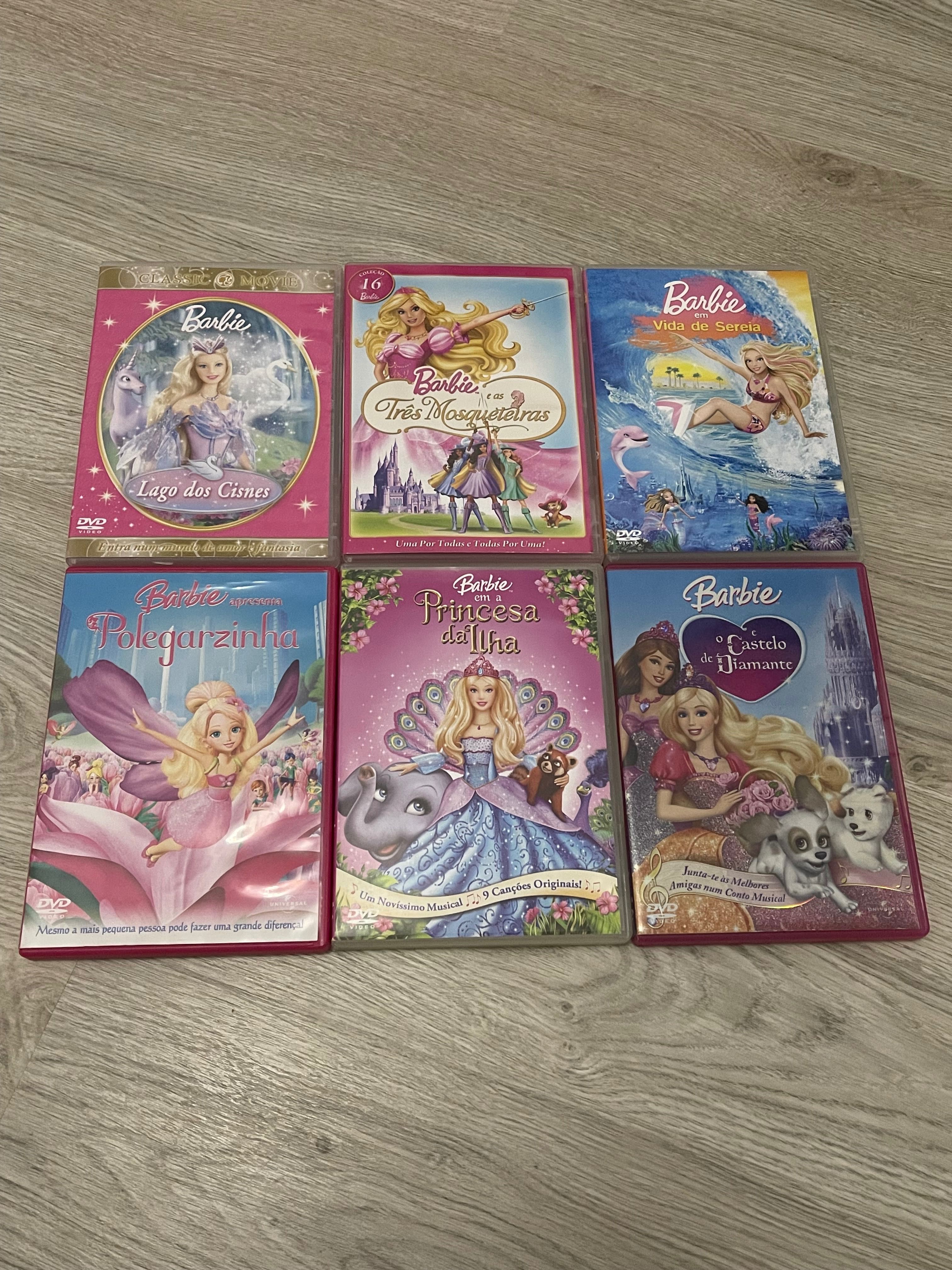 Lot DVD Barbie em português