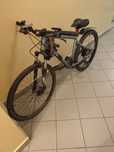 Rower elektroniczny górski MTB Rockrider E-ST100 2 baterii