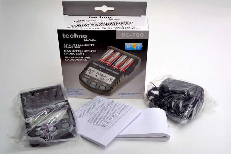 Technoline BC 700 зарядное для аккумов АА, ААА