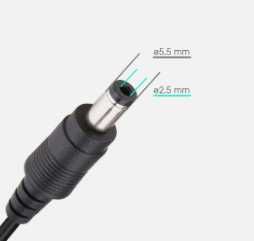 Zasilacz impulsowy wtyczkowy 15V 1,5A 22,5W wtyk 4,8mm x 1,7 mm