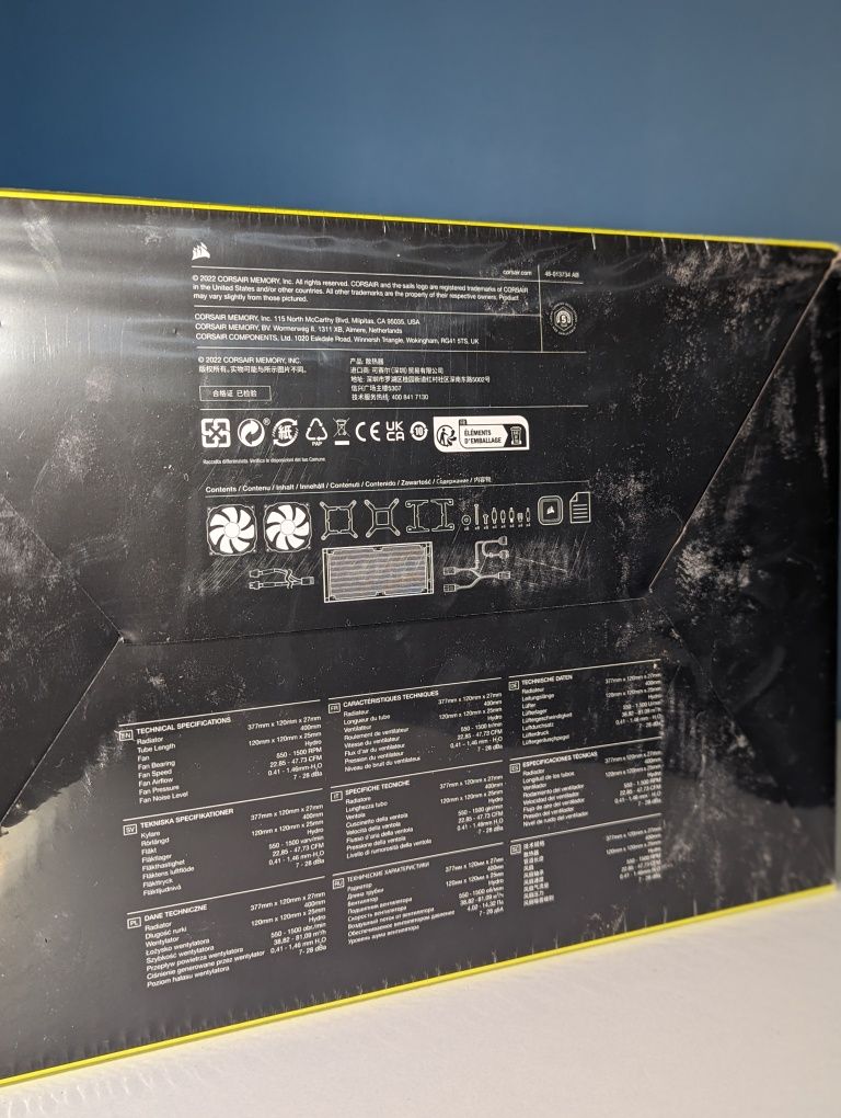 НОВА CORSAIR H100X ELITE Система водяного охолодження, водянка