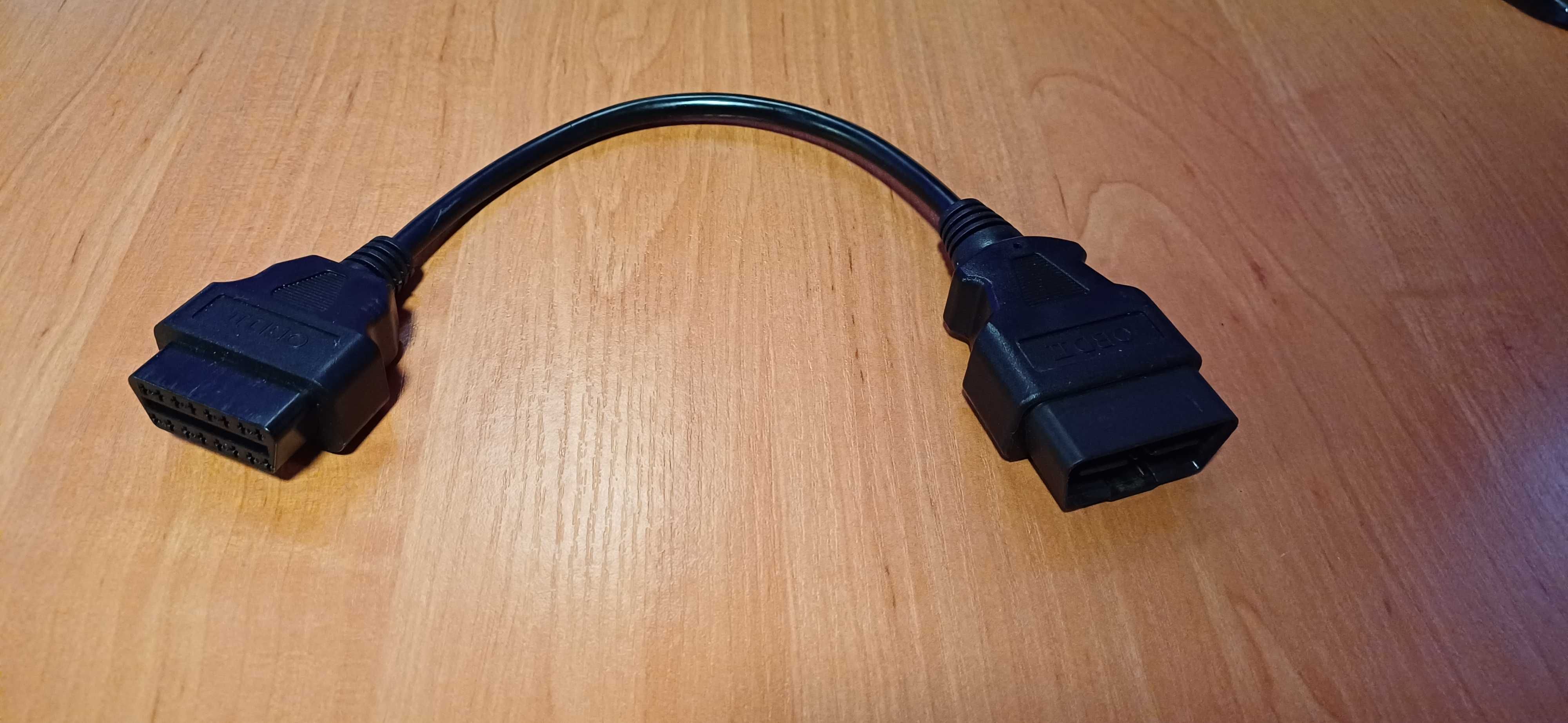 Удлинитель OBD2 (16pin - 16pin) длина 30 см