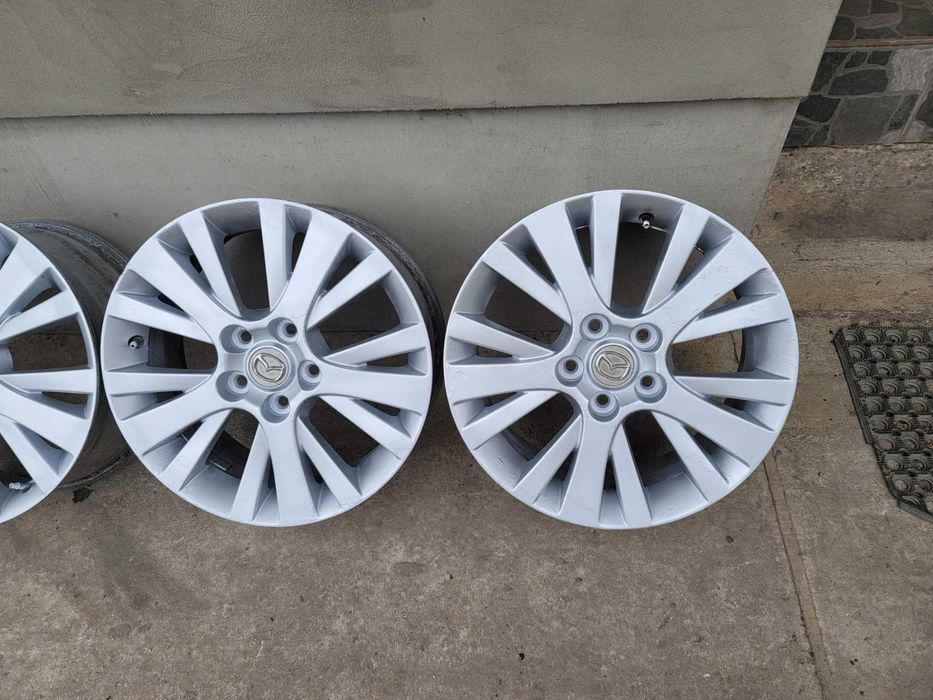 Диски R17 5×114,3 7J ЦО 67.1 ЕТ60 оригінальні титани Mazda 9965807070