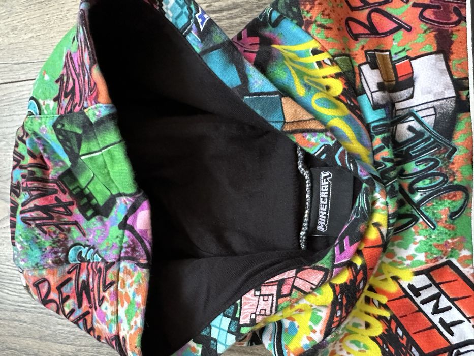 Худі з графіті Minecraft