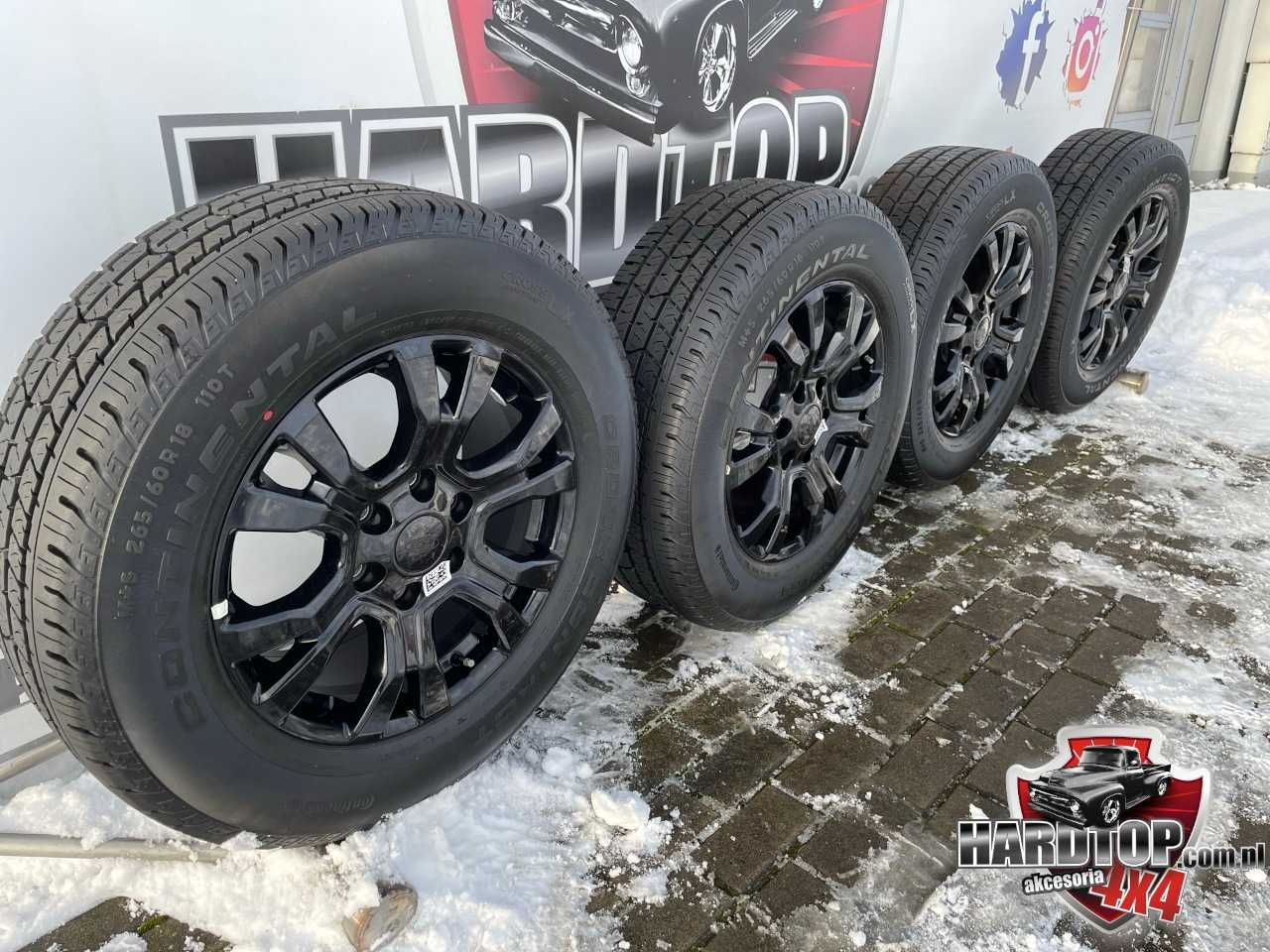 Ford Ranger OPONY Felgi  Continental Cross Contract 18" 6x139.7