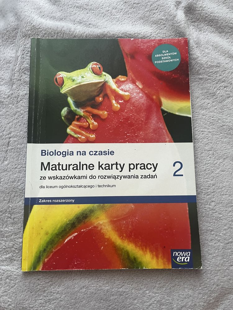 Maturalne karty pracy biologia