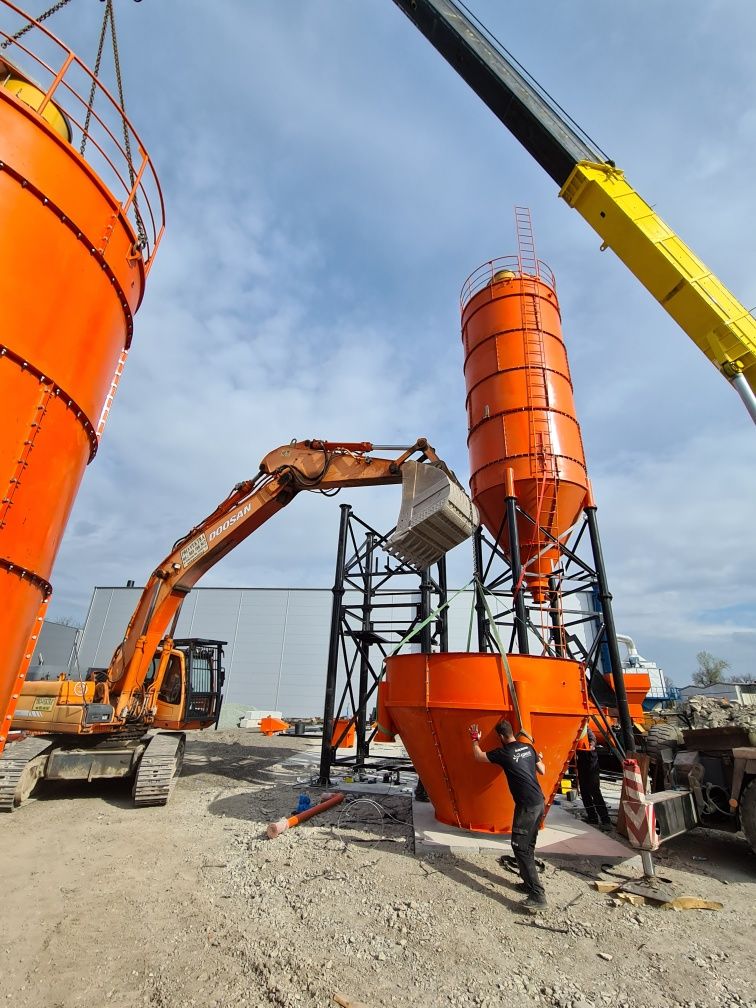 Silos 60 ton nowy filtr powietrza, zawor bezpieczeństwa nowy od ręki