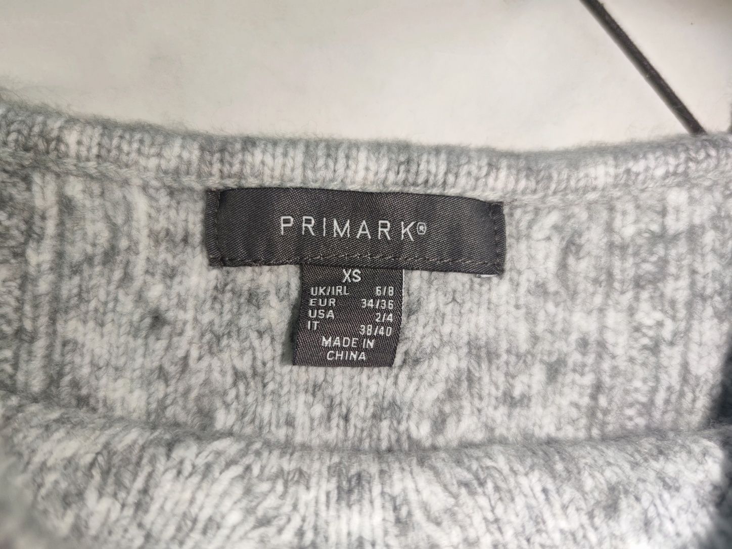 Женский стильный вязанный топ майка Primark S 6-8 (40-42-44)