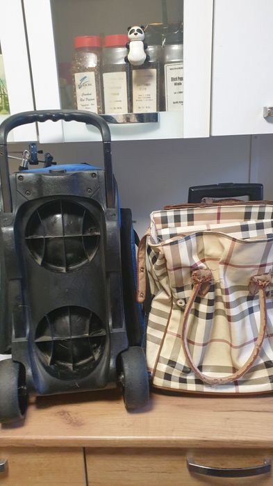 Сумка кравчучка тележка хозяйственная