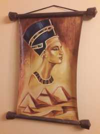 Obraz ala papirus, Kleopatra, motyw Egiptu